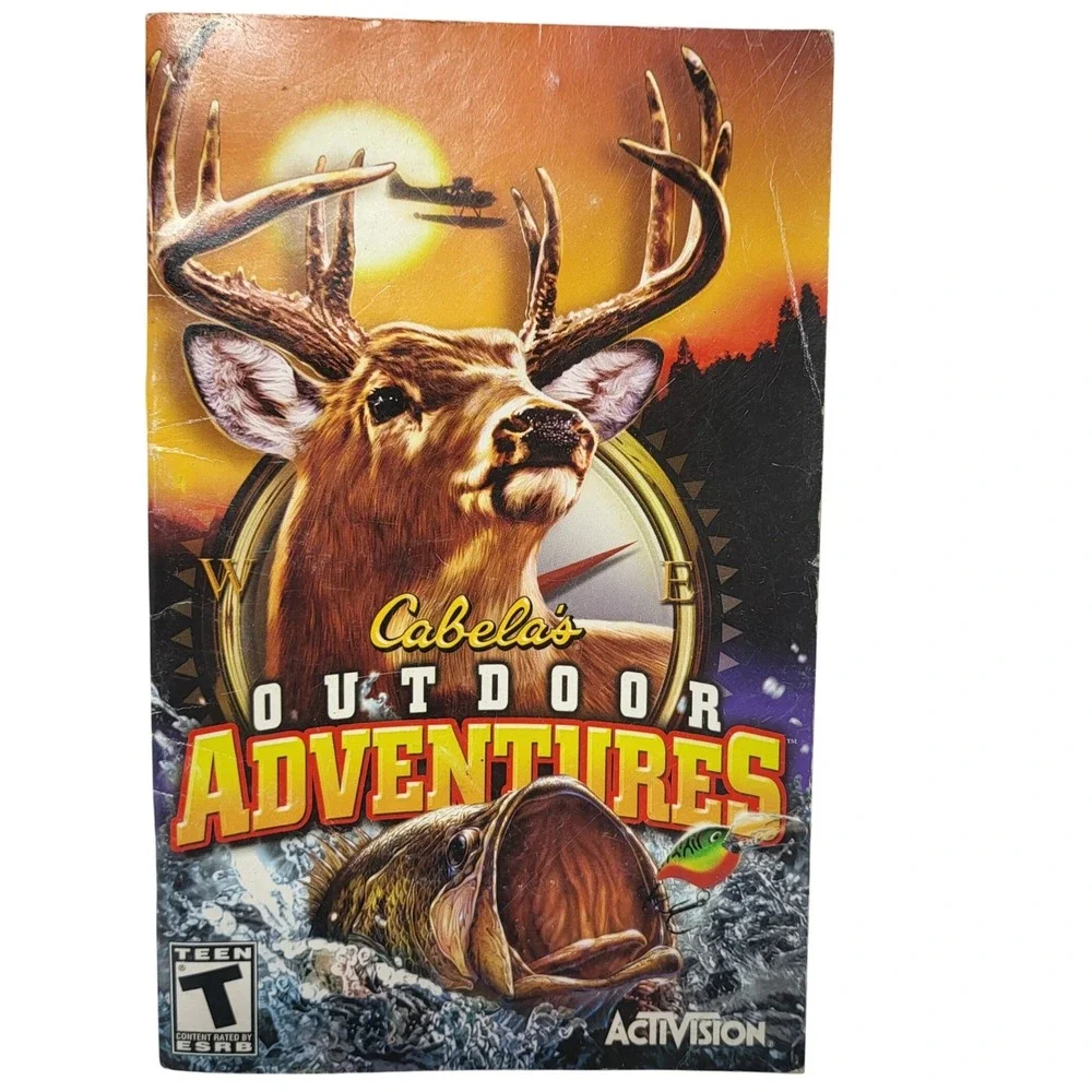Activision Cabelas Outdoor Adventures Video Game Manual‎ 2005 Wildlife Guide PS2